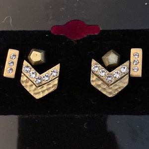 Silpada KR Collection Glitzy Bits Earrings KRP0051. NIB